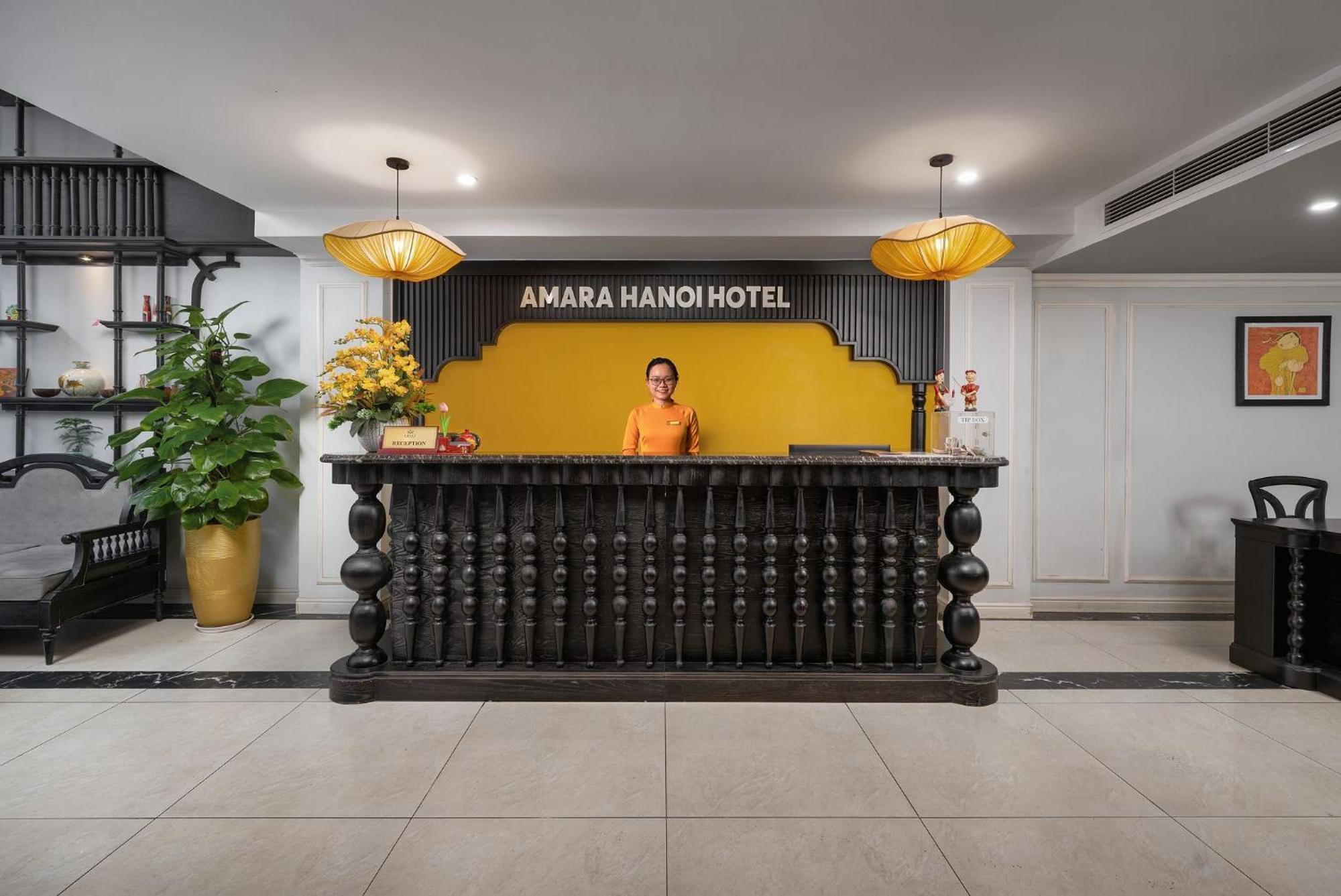 Amara Hanoi Hotel And Spa ภายนอก รูปภาพ